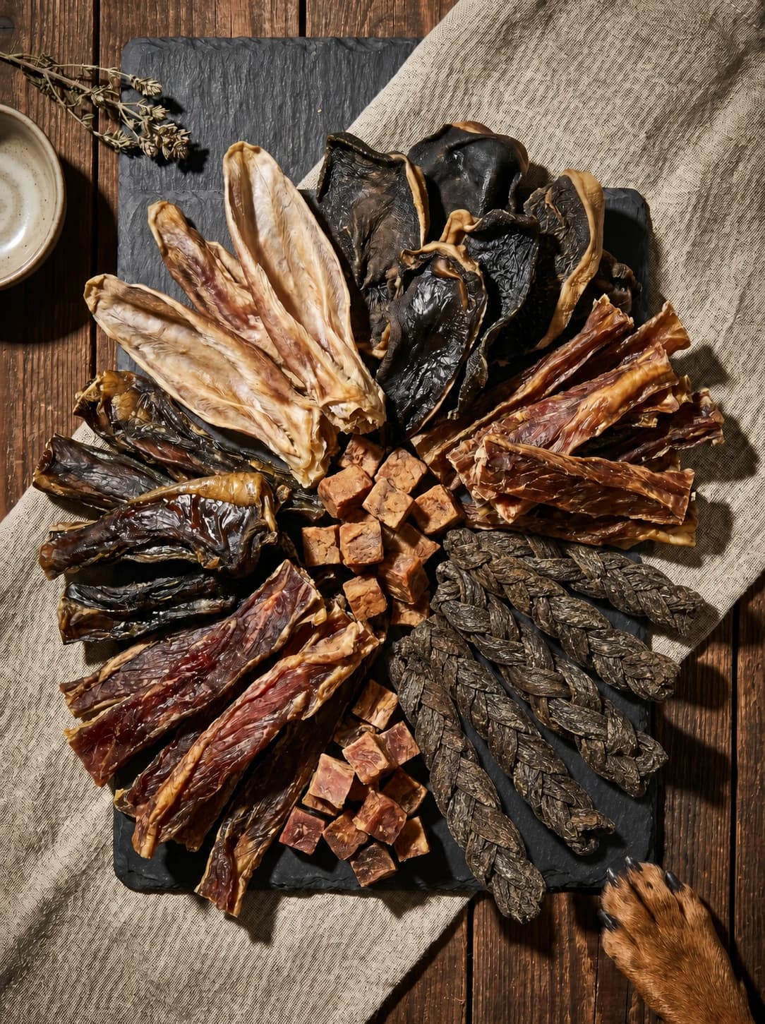 Naturbelassene Kauartikel aus dem natureDOGproducts-Sortiment