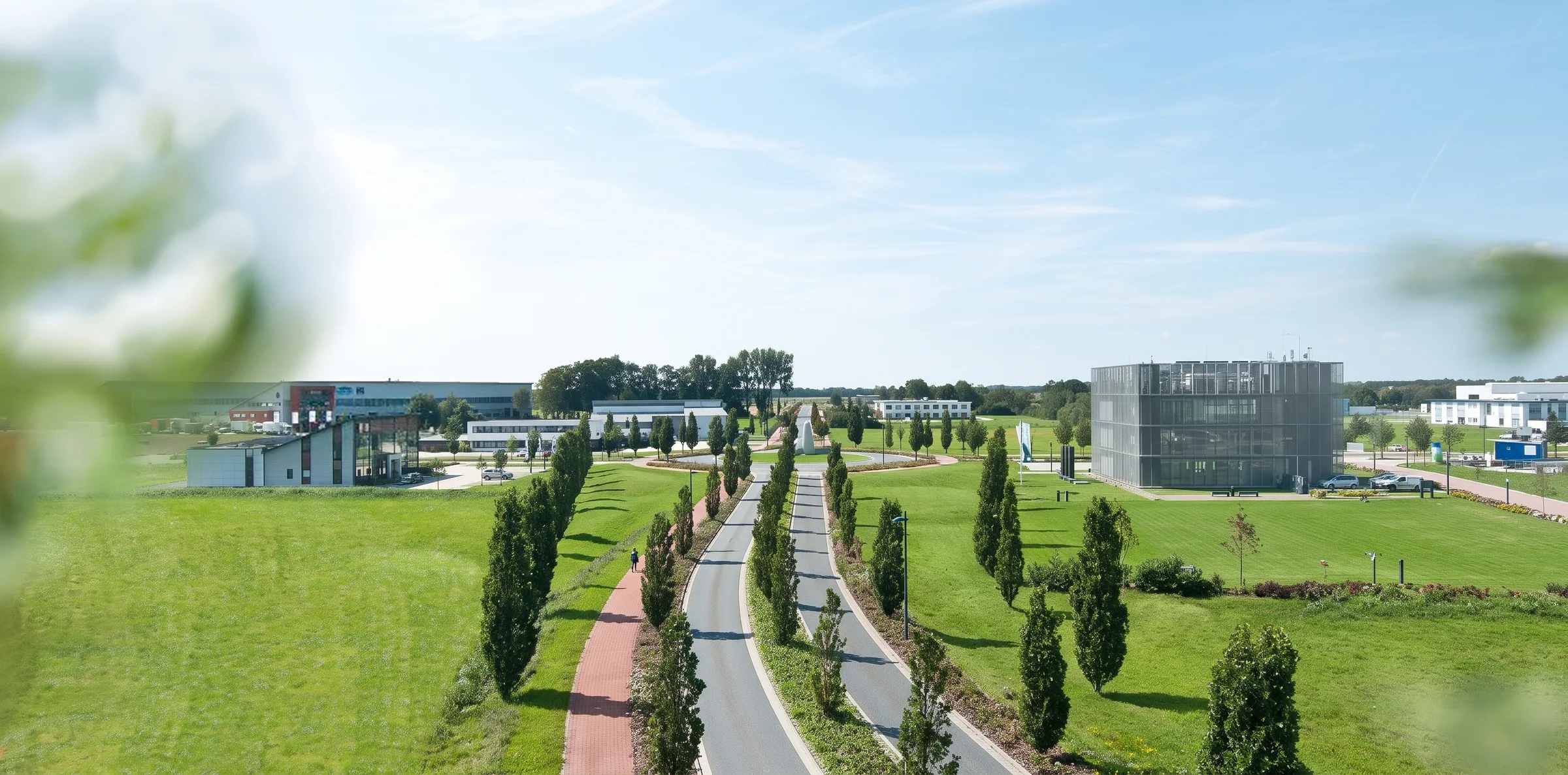 Ecopark-Allee, Standort Emstek